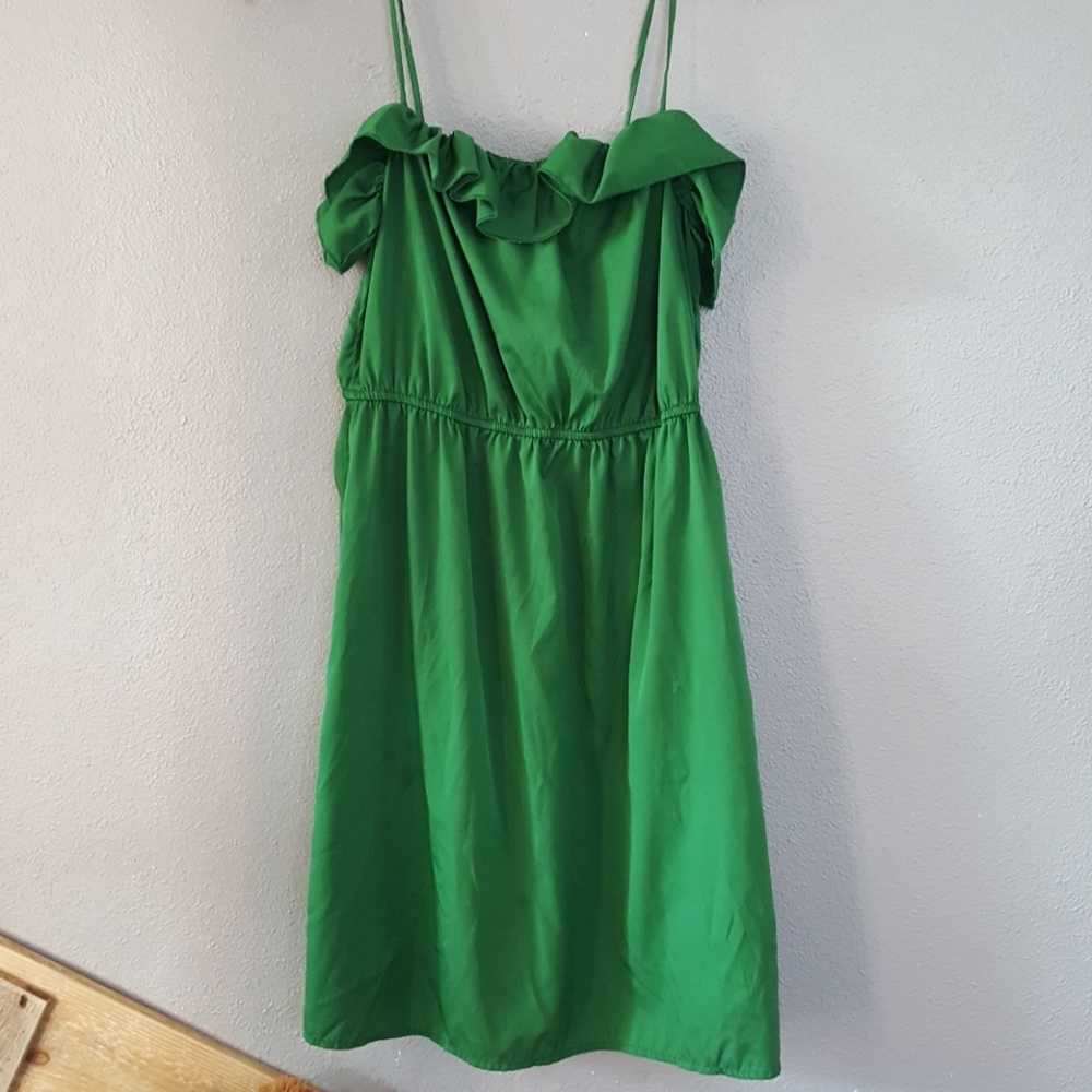 Old Navy Green Midi Dress